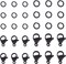 40pcs Black Lobster Claw Clasps with Jump Ring Stainless Steel Necklace Fasteners Hook Set End Chain Clasp Kits Metal Jewelry Clasps for DIY Bracelet Necklace Jewelry Making